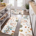thumbnail image 2 of White Boho Bohemia Rainbow Autumn Leaves Trees Pattern Kitchen Rugs Sets Of 3,Kitchen Runner Rugs Non Skid Washable,Decorative Kitchen Floor Mats for Kitchen,Sink,Laundry,17"x30"+ 17"x47" + 17"x59", 2 of 6