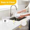 thumbnail image 6 of PcEoTllar Wireless Cat Water Fountain Cordless, Battery Operated Cat Fountain, 33.8oz/1000mL Automatic Pet Water Dispenser Rechargeable Drinking Fountains for Cats and Dogs, 6 of 7