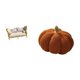 thumbnail image 5 of Sofá De Madera En Miniatura Y Cojines Decorativos De Calabaza De Halloween Para Casa De Muñecas, Juguetes DIY, Escena De La Vida Cotidiana, Decoración De Dormitorio., 5 of 8
