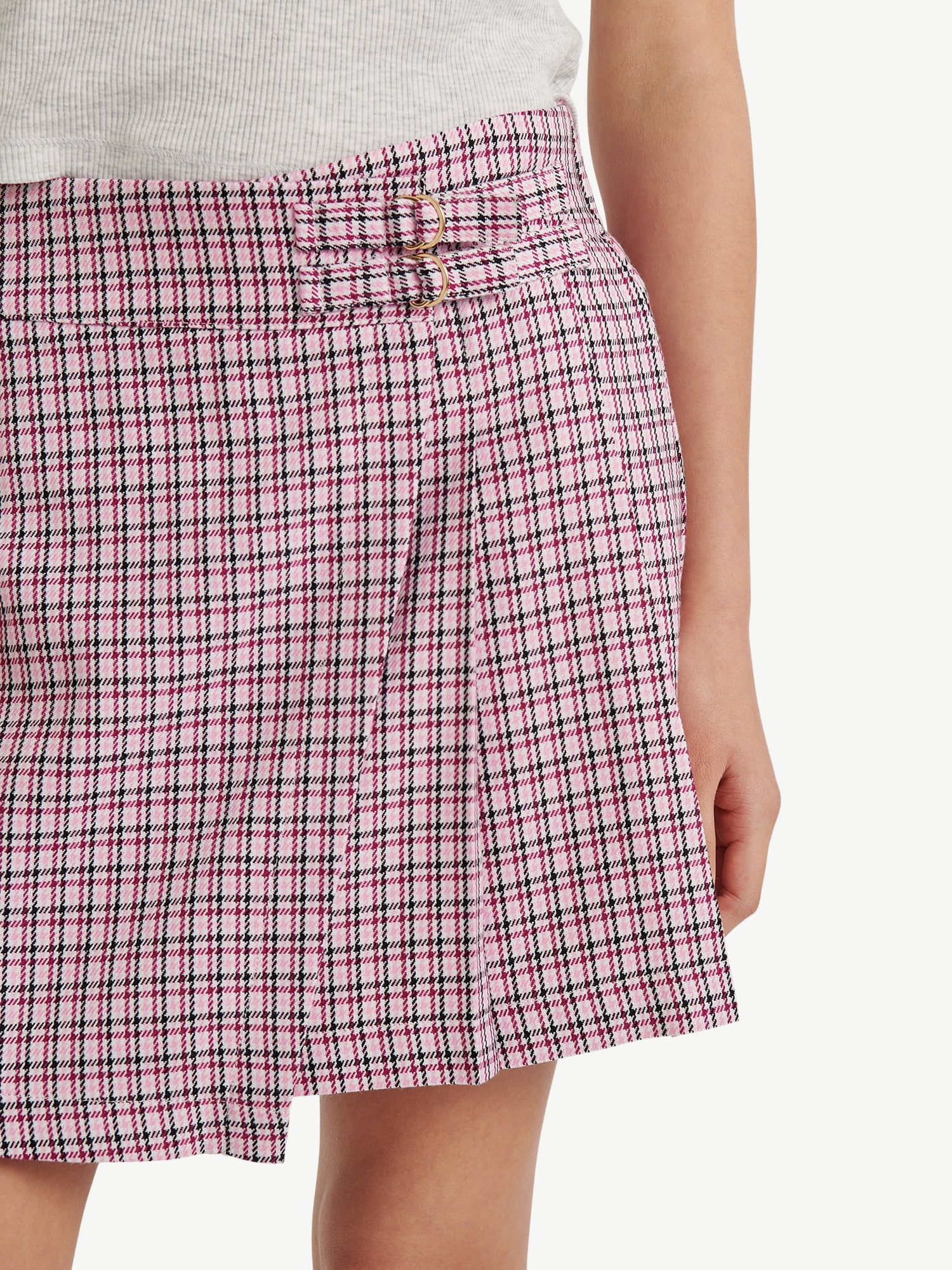 Justice Girls Plaid Pleated Skirt, Sizes XS - XLP