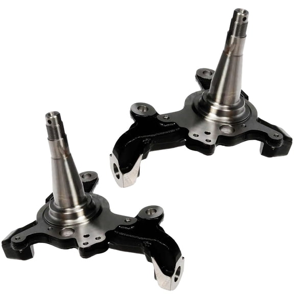 Detroit Axle - RWD 2pc Front Steering Knuckles for Toyota 1995-2004 Tacoma [4-Wheel ABS] Steering Knuckles Assembly 1996 1997 1998 1999 2000 2001 2002 2003 Replacement