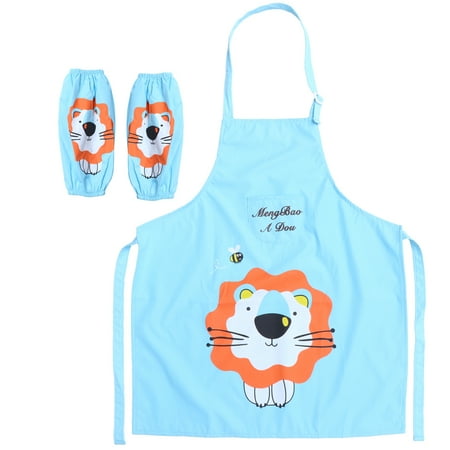 

Bestonzon Kids Apron Aprons Crafts Cooking Boys Teens Childrens Smock Kid Arts Girls 5 3 Ages Art