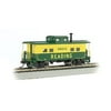 Bachmann Industries Northeast Steel Caboose - Reading #94070 (Green and Yellow) - HO Scale Multi-Colored