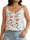 Ditsy Floral White