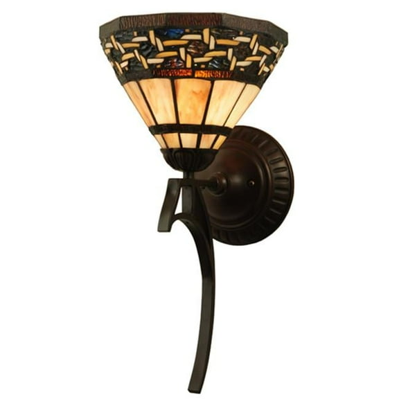 Meyda 9-inch Ilona Wall Sconce