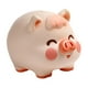 thumbnail image 4 of Caja de dinero con forma de cerdo, olla para ahorrar dinero, decoración de mesa, estatuilla, tarro para ahorrar dinero de dibujos animados, hucha para, 4 of 9