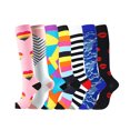thumbnail image 1 of CAROOTU Compression Socks for Women & Men Circulation-Compression Socks 20-30 mmHg for Running Sport Nurse, 1 of 7