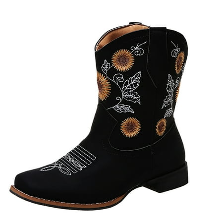 

NN Winter Snow Boots for Women Lined Warm Booties Outdoor Anti-slip Waterproof Comfortable Short Boot Black Ankle Boots For Women