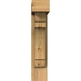 thumbnail image 2 of Ekena Millwork 5 1/2"W x 18"D x 26"H Olympic Block Smooth Bracket w/ Offset Brace, Western Red Cedar, 2 of 25