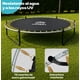 thumbnail image 3 of Trampolin Brincolin 12 FT Pies 3.7 M Uso Rudo 260kg Uso Rudo Little Monkey, 3 of 8