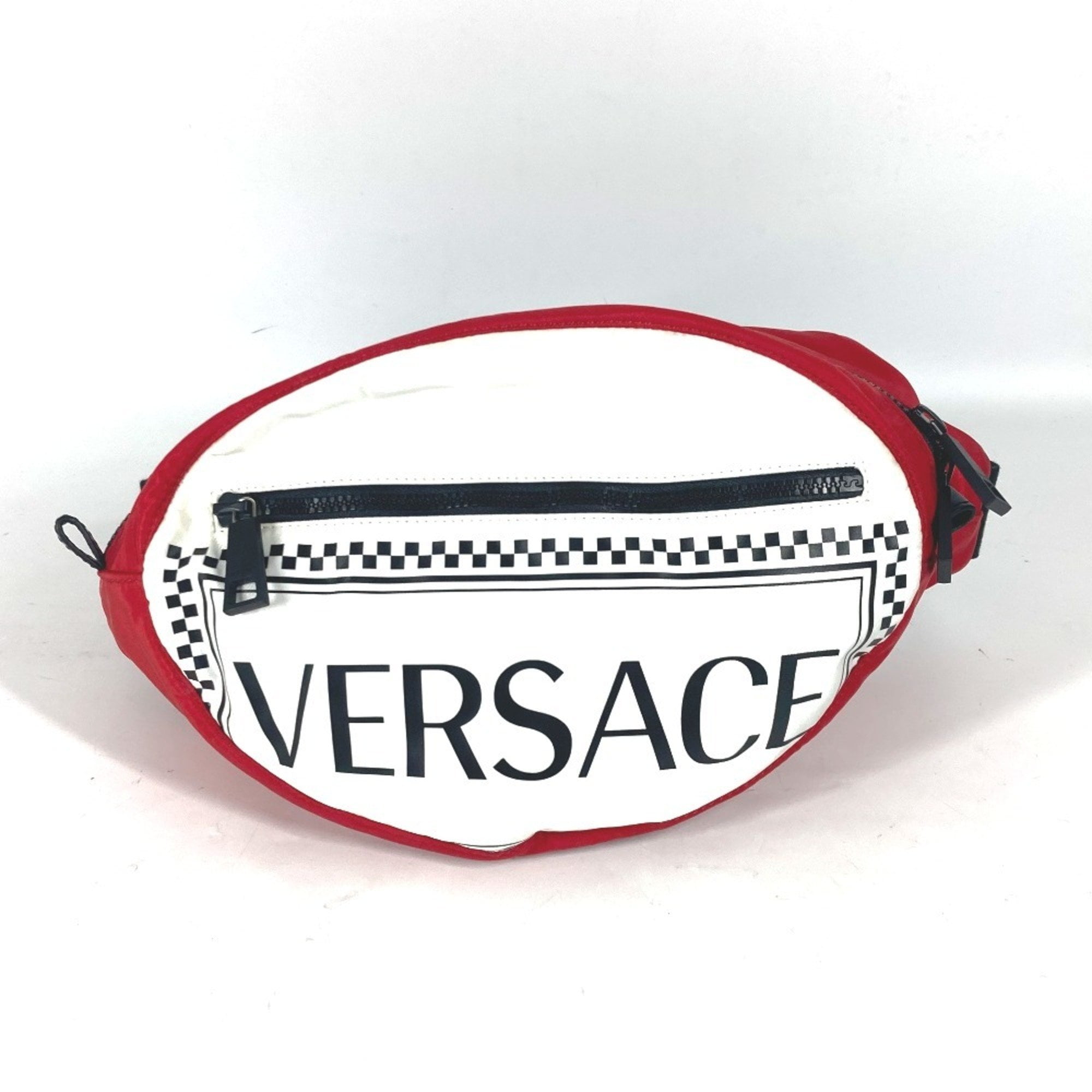 Pre-Owned VERSACE Versace Cross Shoulder Bag, Waist Pouch 