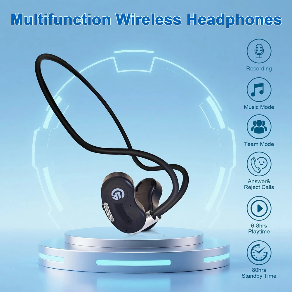 Wireless Headphones for TV Watching, Comfortable for Seniors with Bluetooth 5.3