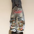 thumbnail image 3 of Mrmall Men's Wide Leg Jeans Vintage Baggy Jeans Embroidery Casual Loose Fit Denim Pants with Pockets, 3 of 6