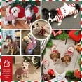thumbnail image 4 of Dog Christmas Sweater, Funny Cute Cartoon Cat Sweaters Jumper, Holiday Dog Clothes Puppy Sweaters, Small Medium Large Dogs Fall Winter Outfits Xmas Dog Costume, 4 of 8