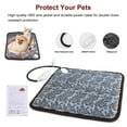 thumbnail image 4 of Pet Heating Pad, Safe Electric Heating Pad for Dogs and Cats Indoor Warming Pad with Auto Constant Temperature, 4 of 7