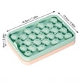 thumbnail image 2 of Round Ice Cube Tray BPA Free Silicone Flexible Easy Release 1.1 Inch x 25PCS Small Ice Ball Maker Mold for Whiskey, Cocktail, Chilling (Pink), 2 of 5