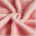 thumbnail image 5 of Weighted Heavy Korean Faux Mink Fleece Blanket 2 Ply Reversible Silky Soft Plush Warm The Best Winter Blanket Queen, Powerful Pink, 5 of 6