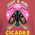 thumbnail image 3 of CafePress - Cicadas Just A Girl Who Loves Cicadas Entomology Men's Comfort Colors® T Shirt - Mens Comfort Colors Shirt, 3 of 5