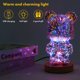 thumbnail image 3 of Lámpara LED de fuegos artificiales de oso 3D con control remoto para decoración de mesita de noche de sala de estar FLhrweasw Nuevo, 3 of 9