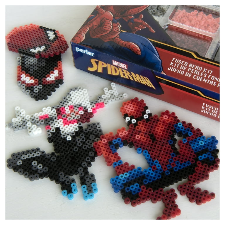 Marvel Perler Bead Designs Marvel Spider-Man Fused Bead Deluxe Box