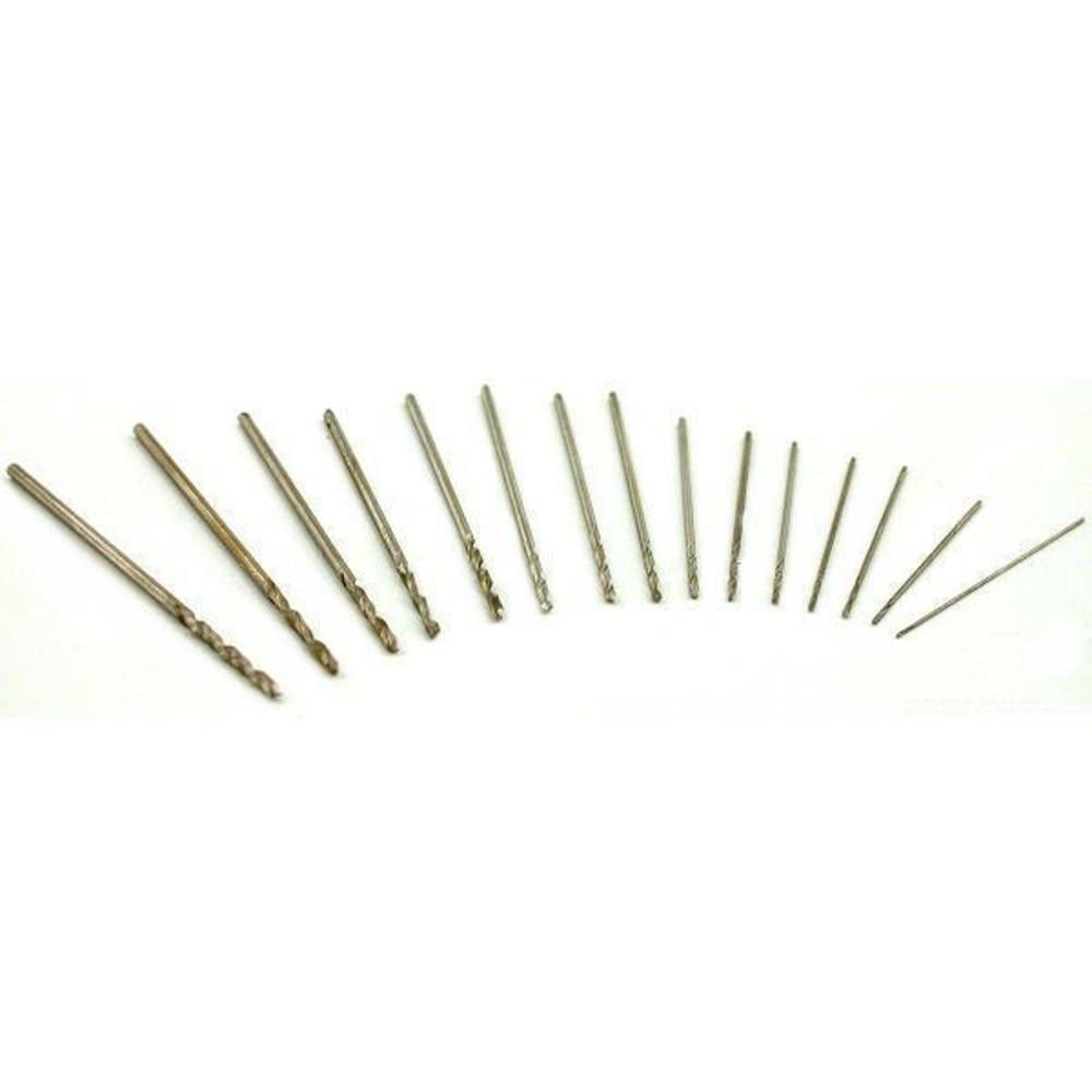 15 HSS Drill Bits Jewelers Drilling Tools