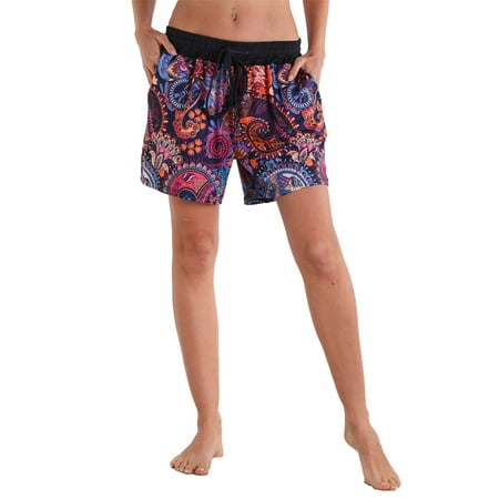 

Mortilo Workout Bra Women Home Yoga Ladies Casual Shorts Beach Surfing Fitness Outdoor Sports Shorts Polyester Black Yoga Pants
