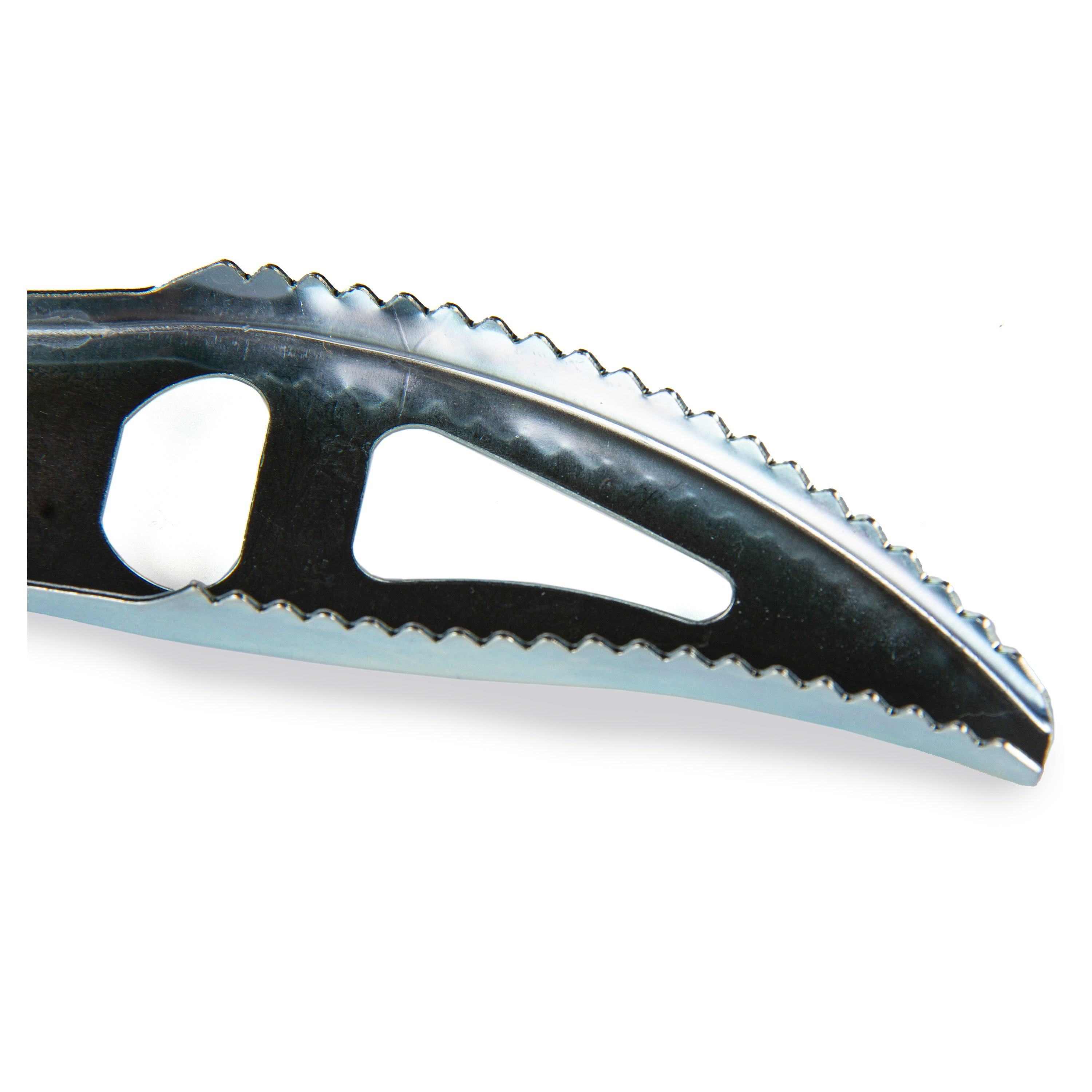 (4 pack) Ozark Trail Stainless Steel Fish Scaler with Serrated Edge, Compact Fish Scale Remover with Bottle Opener for Outdoor Use