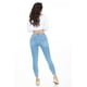 thumbnail image 4 of Jeans Mujer Basícos Mezclilla Pantalón Dama Push Up skinny azul cielo SAVI JEANS, 4 of 5