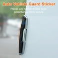 thumbnail image 2 of Soumake 4Pcs/Set High Glossy Slim Door Edge Guards Bumper Protector Trim Black Color Auto Vehicle Guard Sticker Molding Accessories, 2 of 8