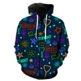 thumbnail image 1 of Sudadera con capucha y cremallera para hombre y adolescente, con barra luminosa, estilo Harajuku, divertida, con estampado 3D, ropa de calle de primavera, manga larga extragrande, 2024, 1 of 6