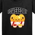 thumbnail image 4 of Inktastic Powered by Chicken Nuggets Youth T-Shirt, 4 of 5