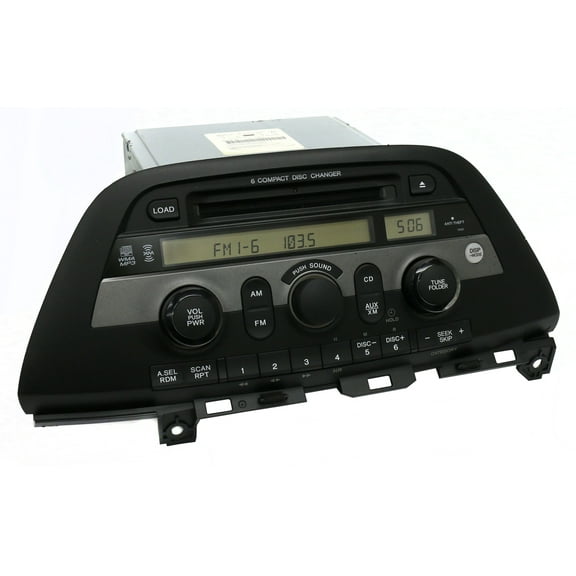 Restored Honda 05-10 Odyssey AM FM XM Ready Radio 6 Disc CD Player 39100-SHJ-A420 1XUA (Refurbished)