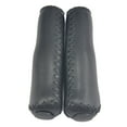 thumbnail image 6 of UPANBIKE Bike Handlebar Grips Ergonomic Design Handmade Sewing Push On Leather,Black, 6 of 10