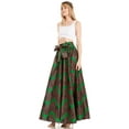 thumbnail image 3 of Sakkas Asma Second Convertible Traditional Wax Print Adjustable Strap Maxi Skirt - 243 - One Size, 3 of 5