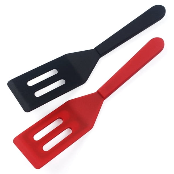 Pala de silicona para galletas, forma de trompeta, base plana, para tortillas, utensilios para hornear, utensilios de cocina