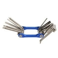 thumbnail image 4 of Bicycle Multi Repair Tool, Durable Light Folding Tool Bike Repair Tool Easy Carry  For Household Maintenance Tools Blue,Black, 4 of 8