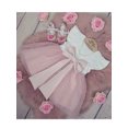 thumbnail image 1 of CoduopToddler Baby Girl Bowknot Wedding Dress Lace Mesh A-Line Princess Tutu Dresses 0-8 Years, 1 of 6