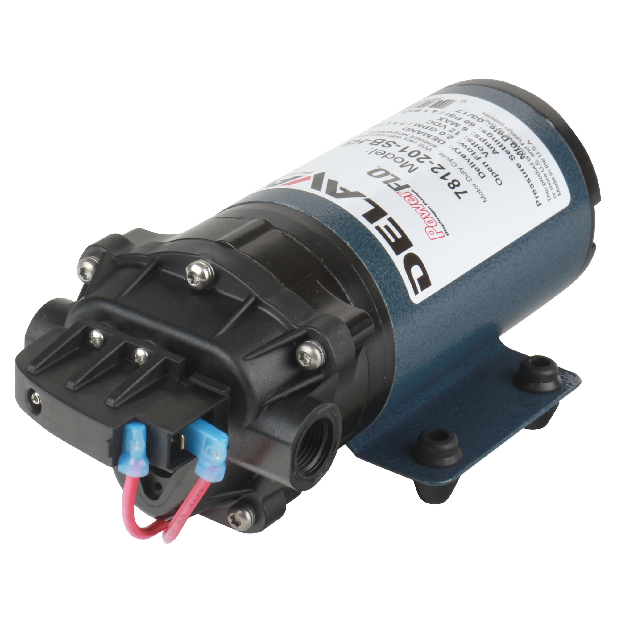 Delavan 7812ED201SB Extreme Duty 60 PSI 2 GPM On Demand Diaphragm