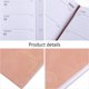 thumbnail image 3 of IDEANATEGRATE Cuaderno Pequeño Rosa Con Hojas Gruesas Para Agenda Diaria Y Organización Personal, 3 of 7