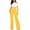 Yellow, variant on GaThRRgYP Pants for Women,Women's High Waist Fashion Solid Loose Wide Long Trousers Flowing Palazzo Pants