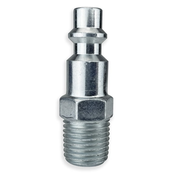 Rema Industrial Style 1/4 in NPT Male Coupler Nipple Shop Air Hose Tool
