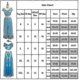thumbnail image 3 of Aladdin Jasmine Princess Costume Dress Up Carnivals Halloween Props Adults Outfits, 3 of 3