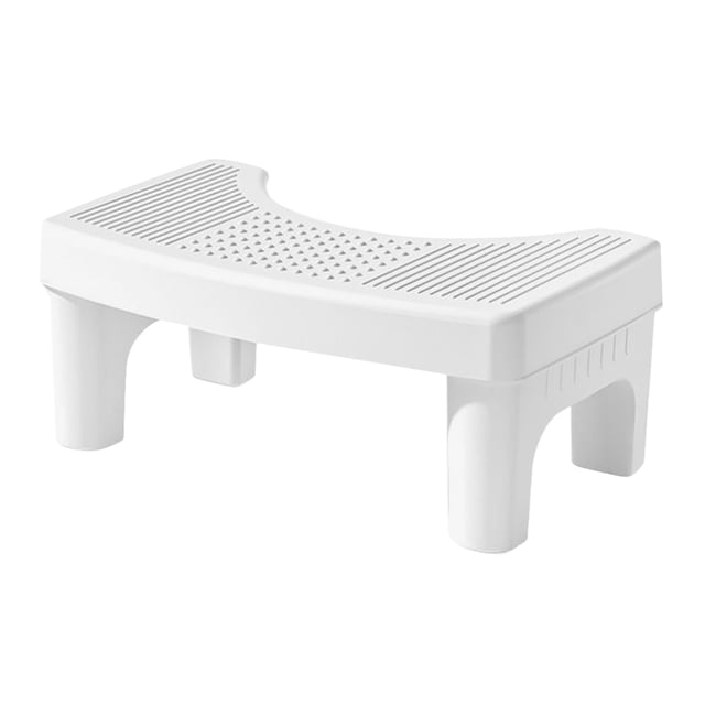 Squatting Toilet Stool Poop Stool Sturdy Potty Stool Bathroom Stool Non-Slip Toilet Stool Squat Pooping Foot Step Stool for Adult Seniors Kids