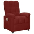 thumbnail image 4 of vidaXL Massage Recliner Electric Massaging Recliner Chair for Elderly Fabric, 4 of 84