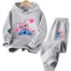 thumbnail image 3 of Conjunto de sudadera con capucha de Stitch Kawaii de marca, sudadera con capucha Later, jersey de manga larga de Sonic, conjunto de chándal para niño y niña, 3 of 5