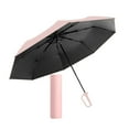 thumbnail image 4 of plegable de hojas, portátil, resistente al viento, con protección solar y hebilla de anillas para actividades al aire libre, viajes a la rosa, 4 of 10