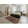 thumbnail image 5 of Ahgly Company Machine Washable Indoor Rectangle Traditional Dark Almond Brown Area Rugs, 8' x 10', 5 of 7