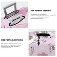 thumbnail image 5 of Fotbe No Drama Llama Luggage Cover Protector,Suitcase Protector,Scratch and Dirt Resistant,Fits 18-32 Inch Luggage-X-Large, 5 of 9