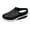 Blue, variant on XEGLSBU Women's Mesh Stretch Knitted Air Cushion Mule Clogs Fashion Comfortable Closed Round Toe Breathable Slip On Wedge Orthopedic Mules Sneaker for Summer Casual Beach Walking Slippers