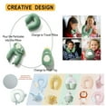 thumbnail image 6 of Kids Travel Pillow, 2-in-1 Deformable Kids Neck Pillow for Traveling, Soft U-Shaped Pillow with Adorable Animal Design, Comfy Sleep and Play, Ideal for Airplanes and Cars, 6 of 6